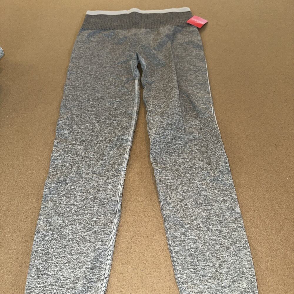 Spanx Women’s Seamless Sculpt Legging Pant Spacedye Cloudy Gray Size Medium